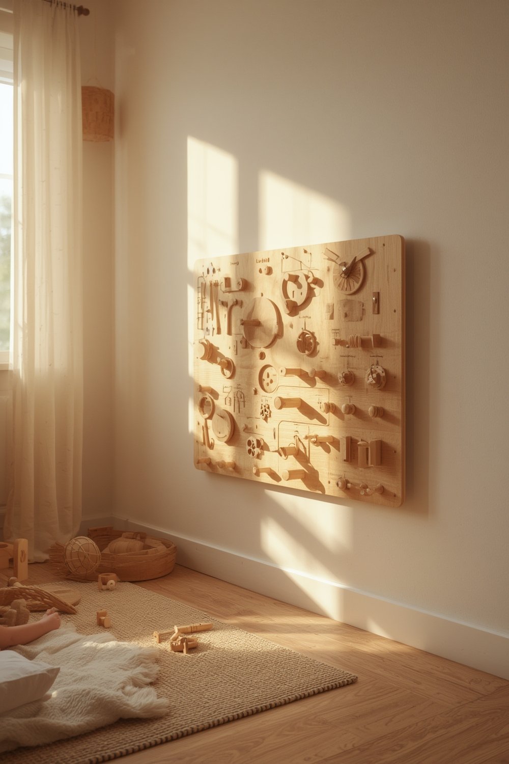 Montessori Busy Board DIY: 7 Amazing Ways to Build Independence (Proven Guide) 2 montessori busy board DIY - Illustration 1